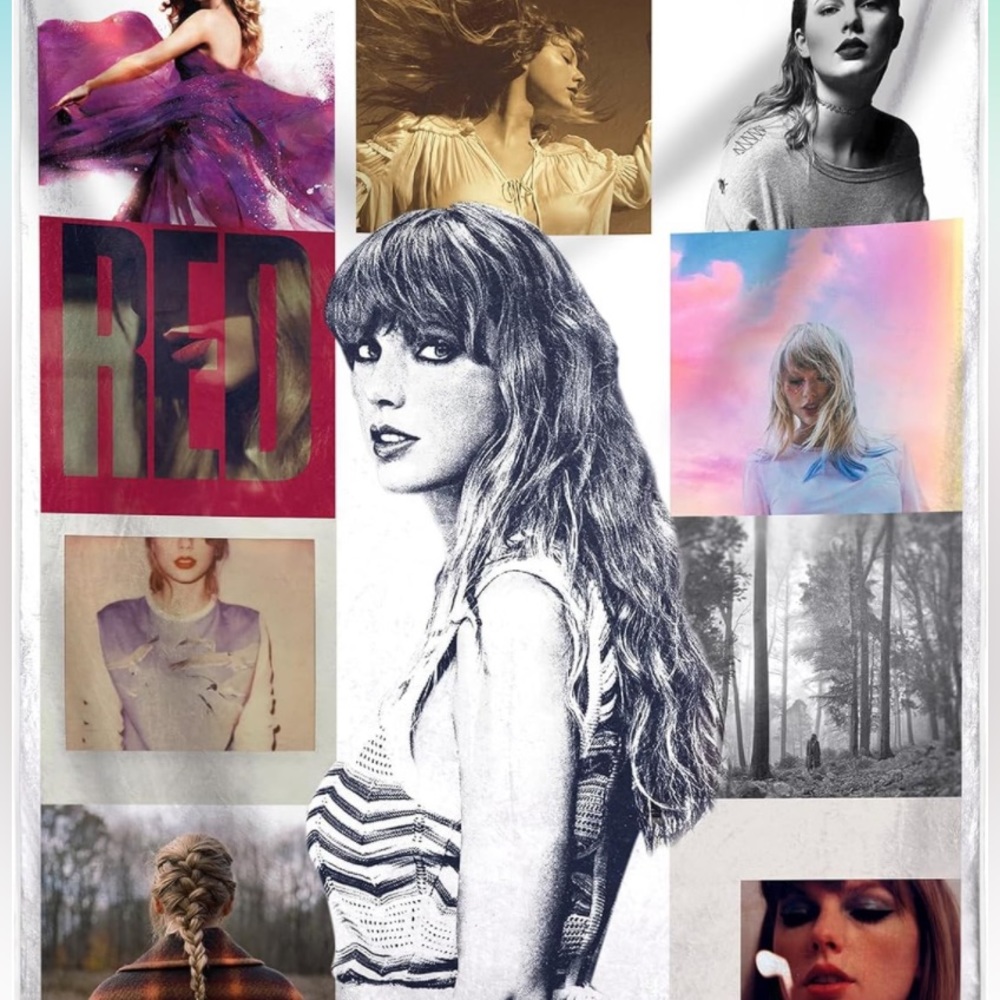 Taylor Swift eras tour blanket